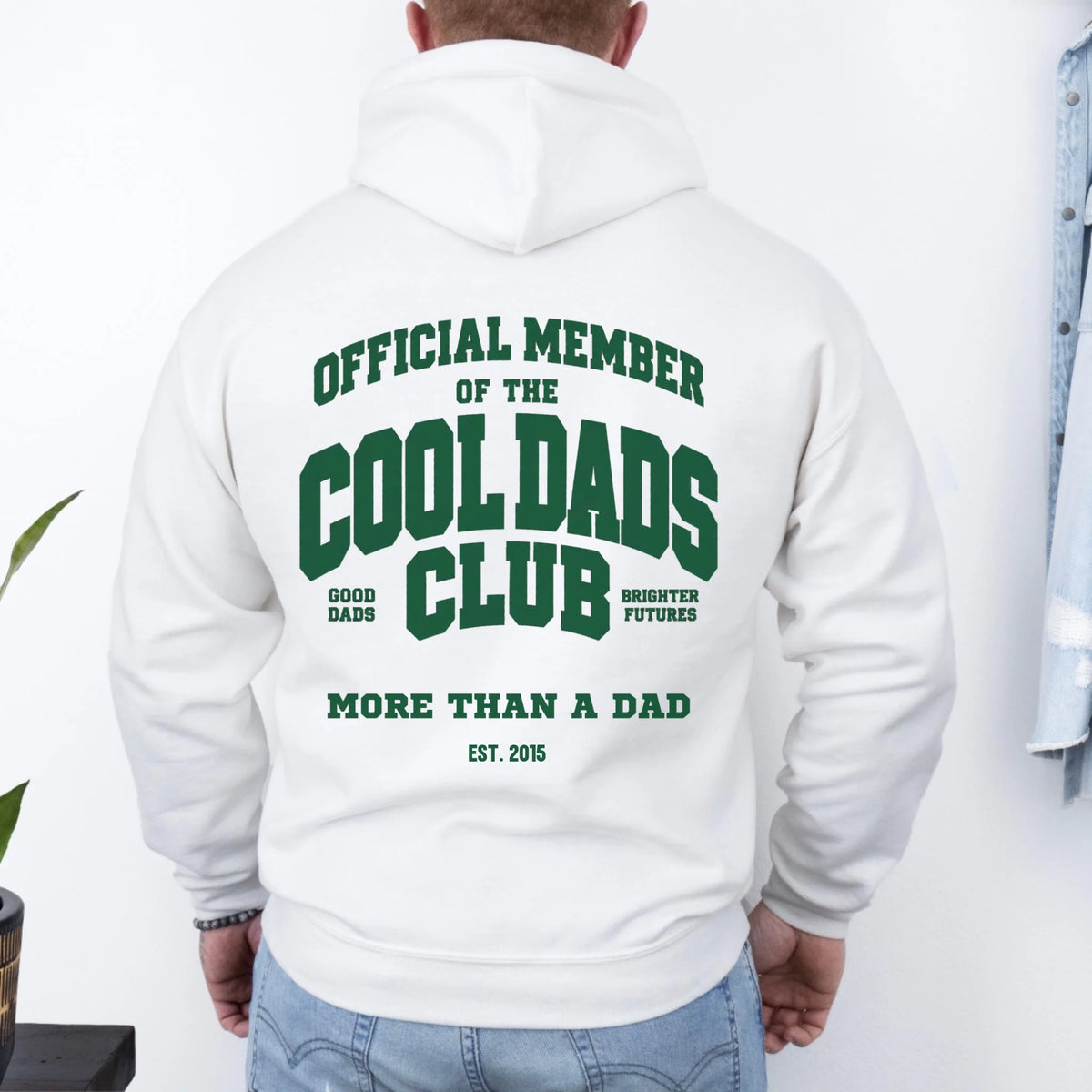papa hoodie -rücken-white