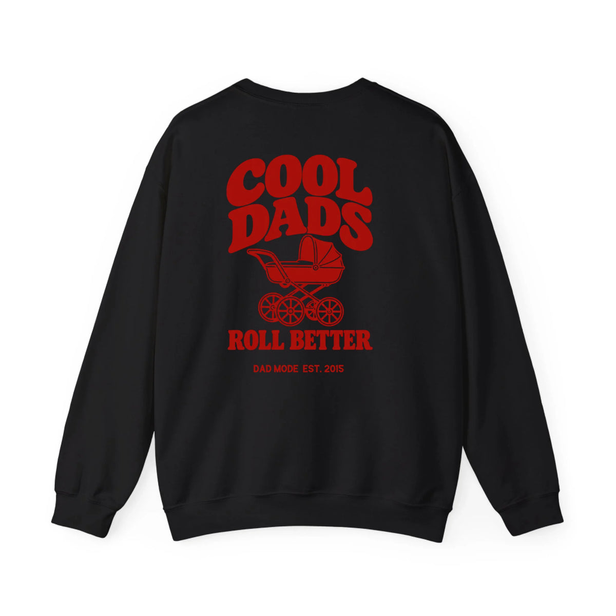 black sweatshirt back mockup