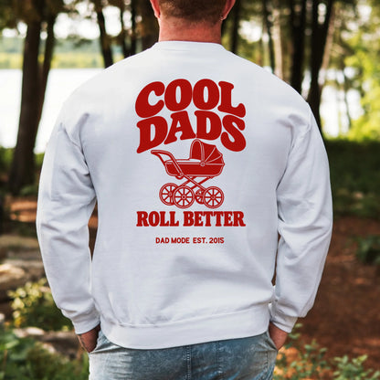 papa sweatshirt rücken-white