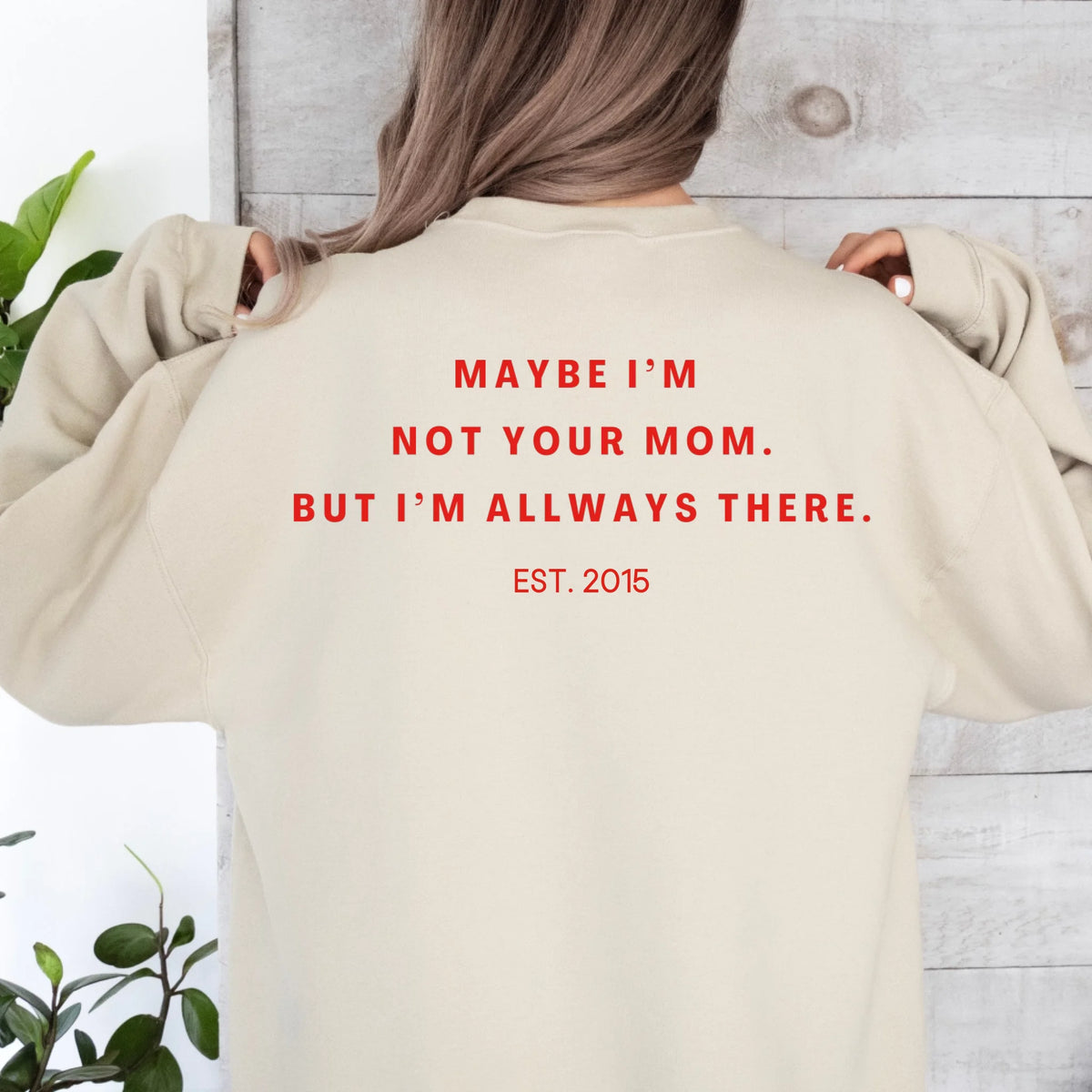 Mama -Sweatshirt rot-3