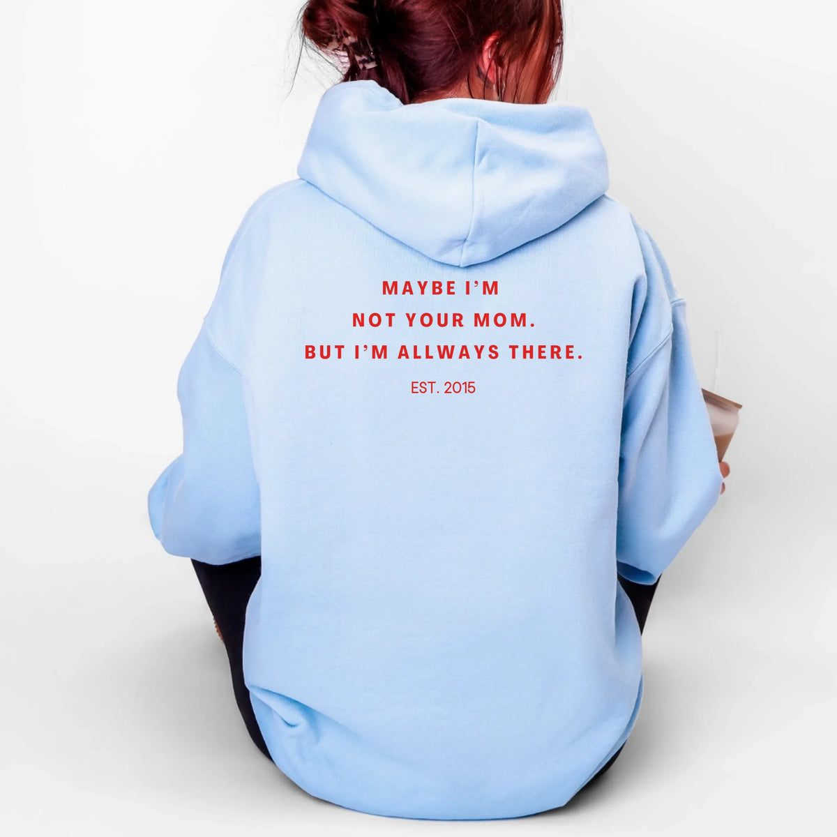 Mama_Hoodie_light blue_model