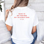 white back-t-sthirt