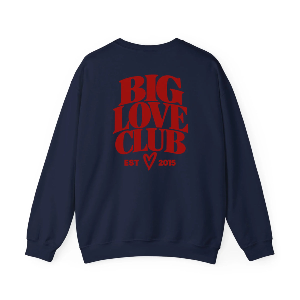 mamagibt Couple Sweatshirt Love Club | Him personalisiert