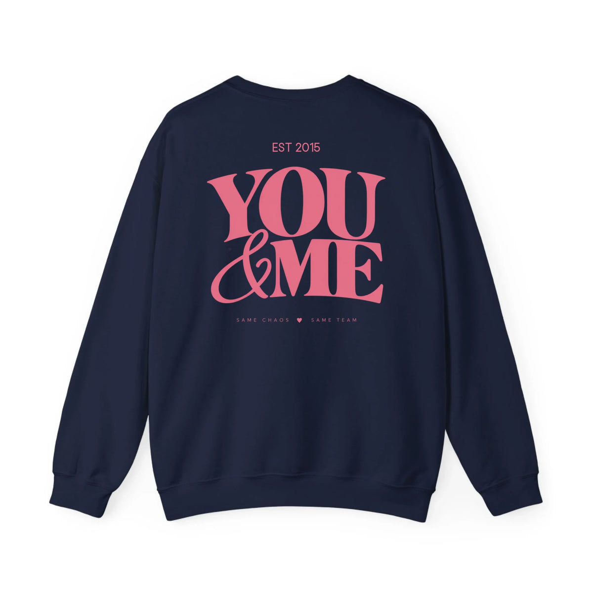 mamagibt Couple Sweatshirt you and me | Him personalisiert