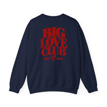 mamagibt Couple Sweatshirt Love Club | Her personalisiert