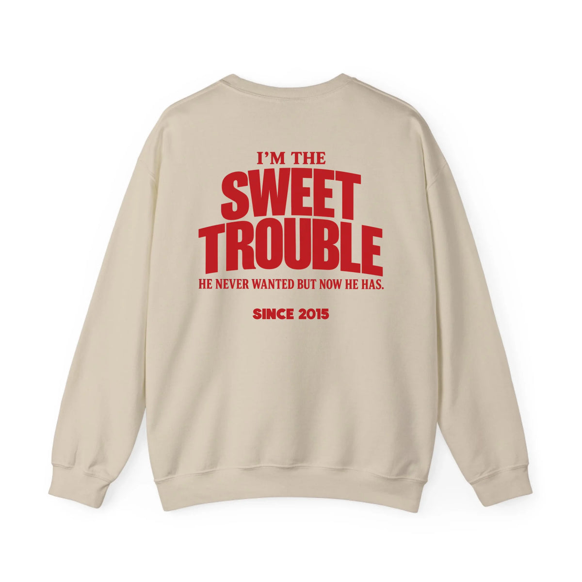mamagibt Couple Sweatshirt sweet trouble | Her personalisiert
