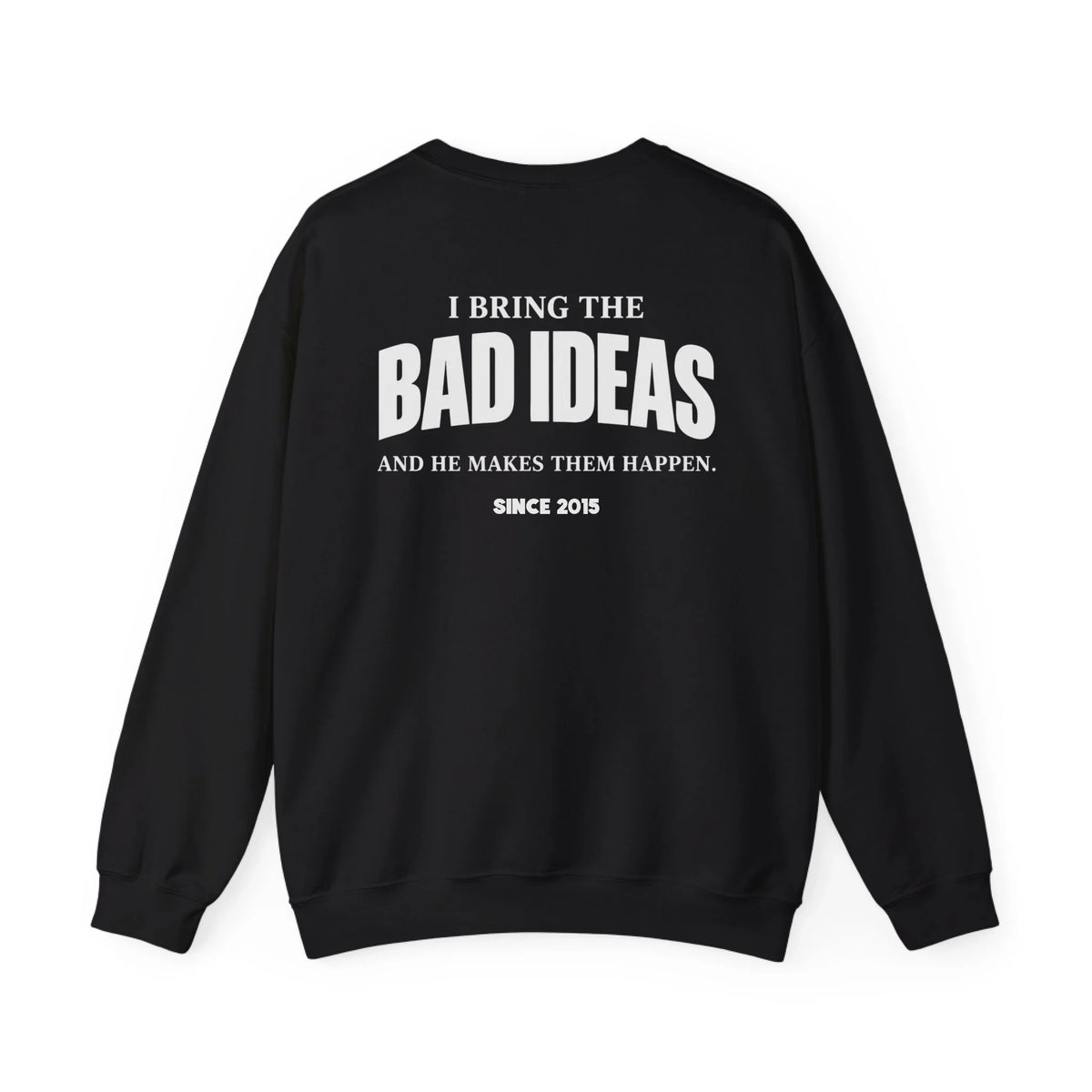 mamagibt Couple Sweatshirt bad ideas | Her personalisiert