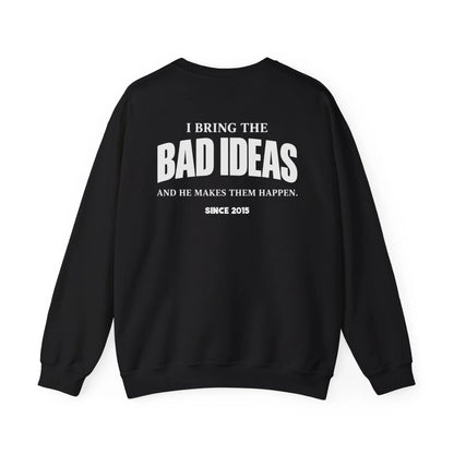 mamagibt Couple Sweatshirt bad ideas | Her personalisiert