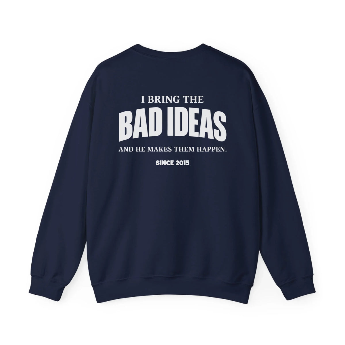 mamagibt Couple Sweatshirt bad ideas | Her personalisiert