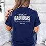 mamagibt Couple T-Shirt bad ideas | Her Couple T-Shirt bad ideas | Her personalisiert