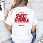 mamagibt Couple T-Shirt sweet trouble | Her Couple T-Shirt sweet trouble | Her personalisiert