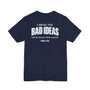 mamagibt Couple T-Shirt bad ideas | Her personalisiert