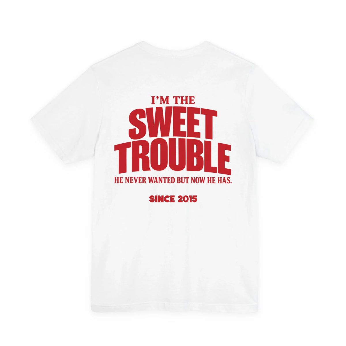 mamagibt Couple T-Shirt sweet trouble | Her personalisiert