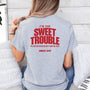 mamagibt Couple T-Shirt sweet trouble | Her personalisiert