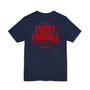 mamagibt Couple T-Shirt sweet trouble | Her personalisiert