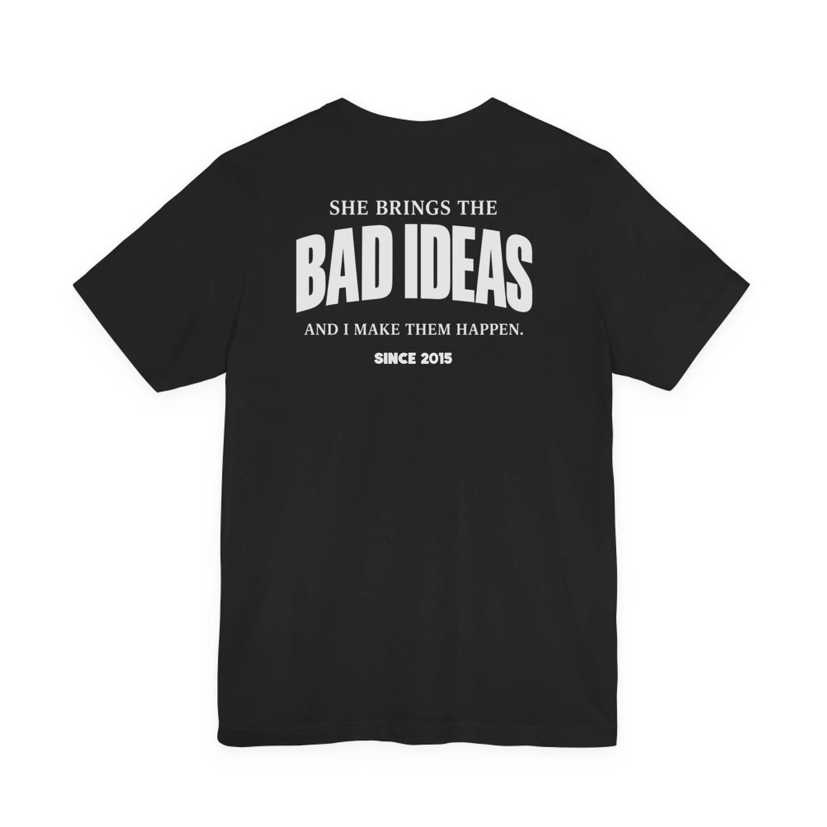 mamagibt Couple T-Shirt bad ideas | Him personalisiert