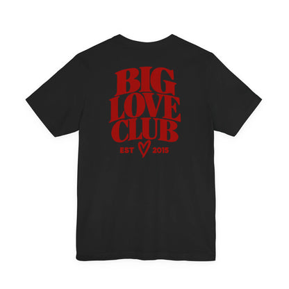 mamagibt Couple T-Shirt Love Club | Him personalisiert