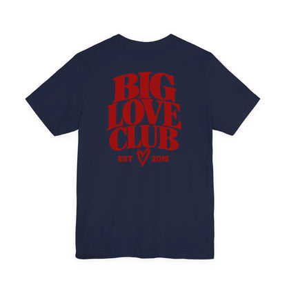 mamagibt Couple T-Shirt Love Club | Him personalisiert