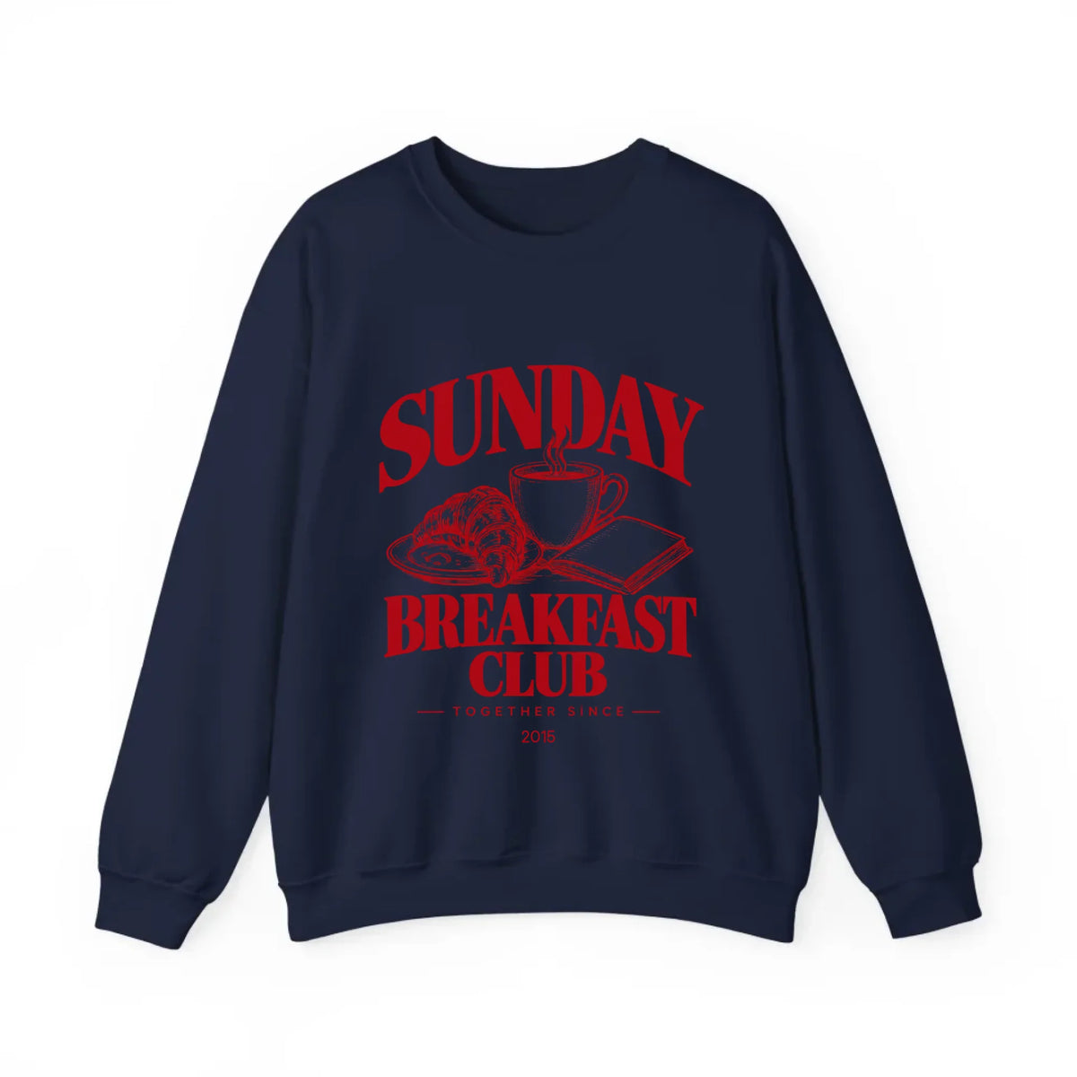 mamagibt Couple Sweatshirt Breakfast Club | Him personalisiert