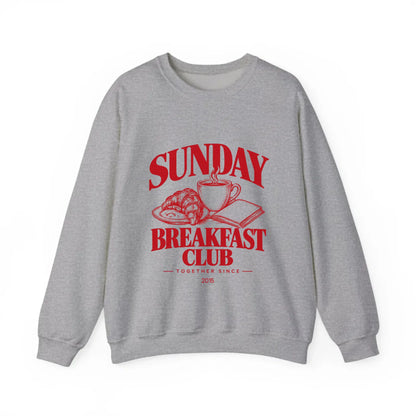 mamagibt Couple Sweatshirt Breakfast Club | Him personalisiert