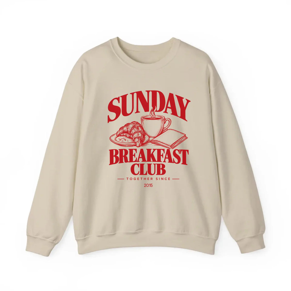 mamagibt Couple Sweatshirt Breakfast Club | Her personalisiert