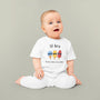 Printify Baby T-Shirt lil bro personalisiert