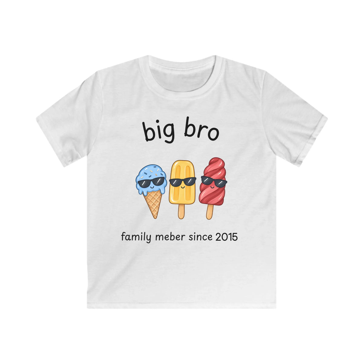 mamagibt Kinder T-Shirt lil bro Kinder T-Shirt lil bro White personalisiert