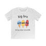 mamagibt Kinder T-Shirt lil bro Kinder T-Shirt lil bro White personalisiert