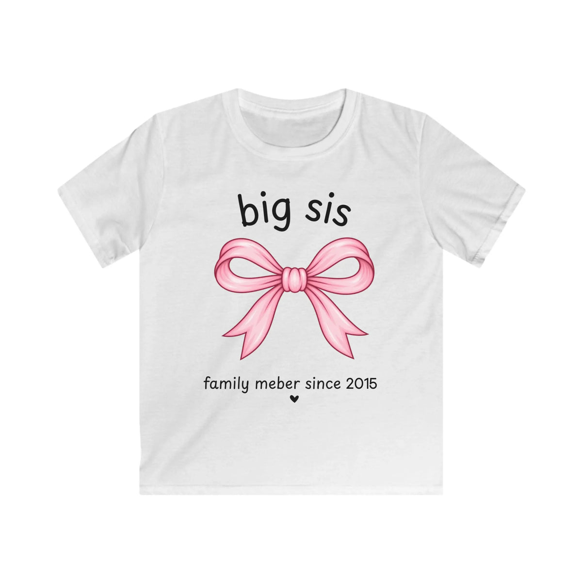 mamagibt Kinder T-Shirt big sis personalisiert