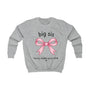 Printify Kinder Sweatshirt big sis personalisiert