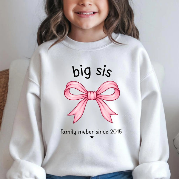 Kinder Sweatshirt big sis