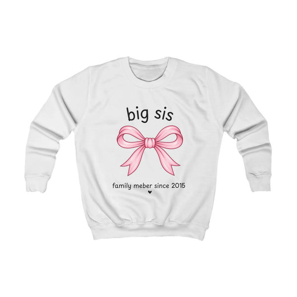 Kinder Sweatshirt big sis