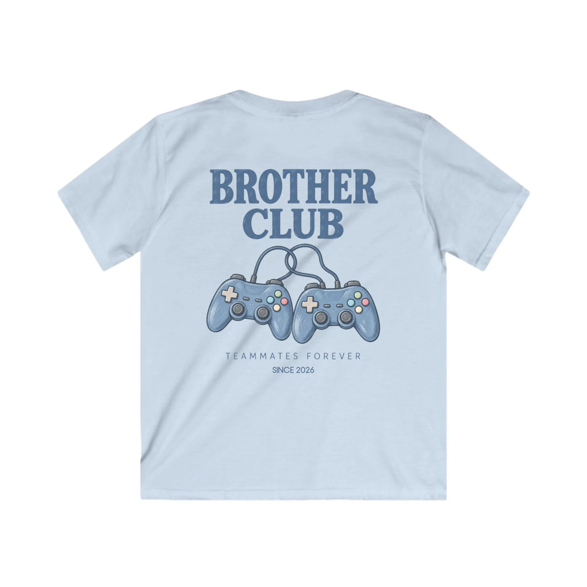 kinder t-shirt-light blue