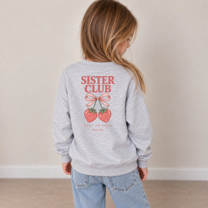 sweatshirt weiß mädchen rücken