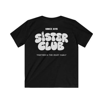 Printify Kinder T-Shirt Sister Club personalisiert