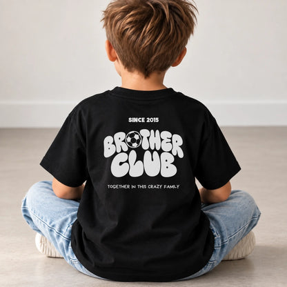Printify Kinder T-Shirt Brother Club Kinder T-Shirt Brother Club personalisiert