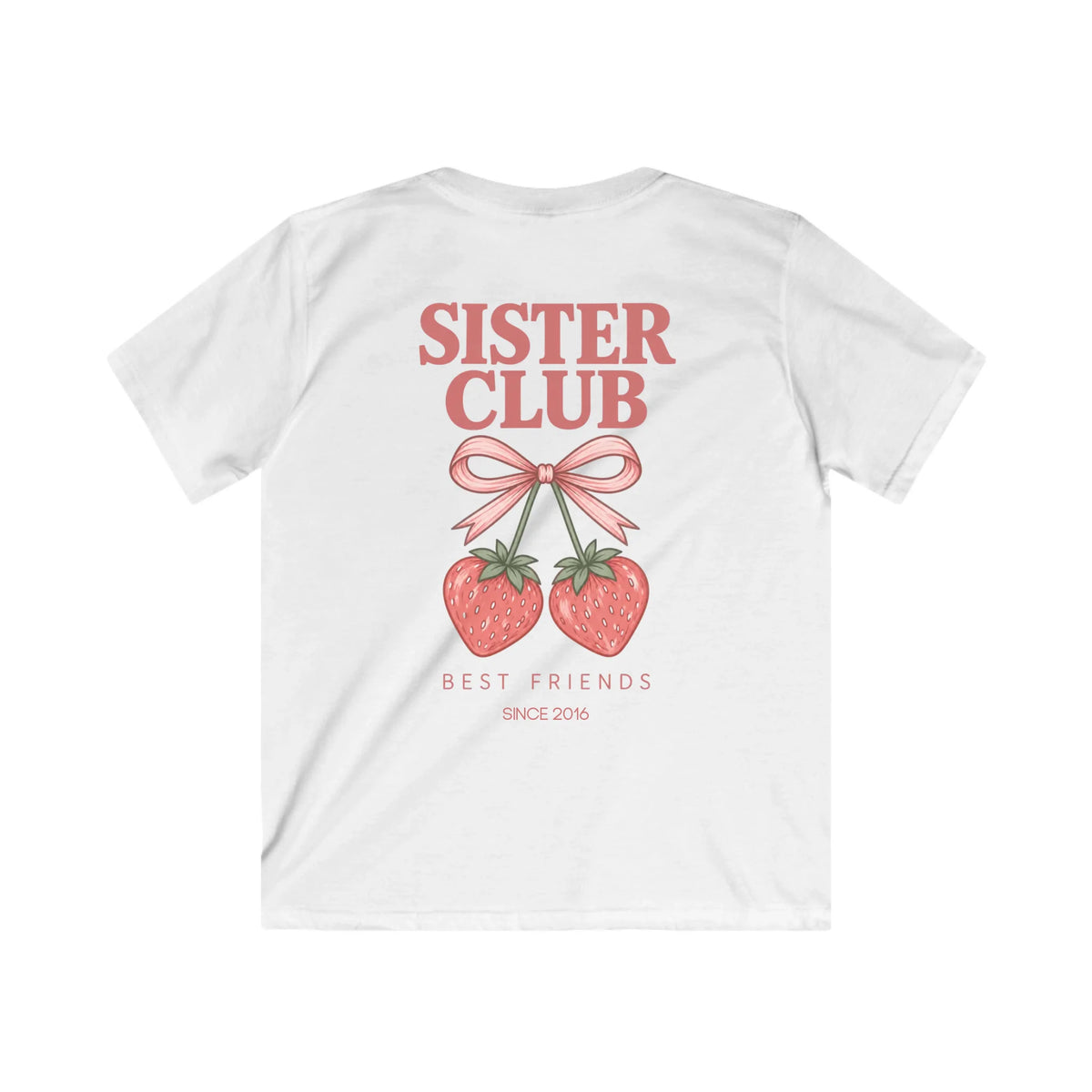 Printify Kinder T-Shirt Sisters personalisiert