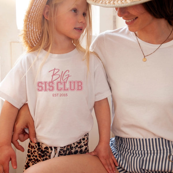 Kinder T-Shirt big sis club