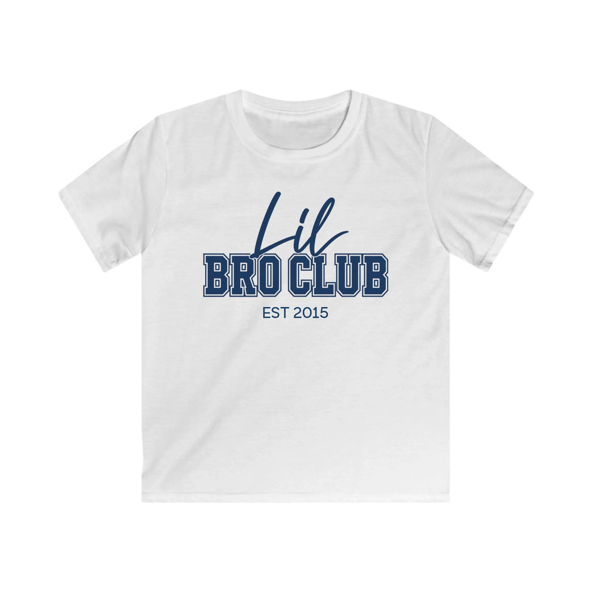 mamagibt Kinder T-Shirt lil bro club personalisiert