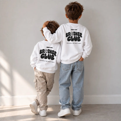 kinder sweatshirt jungs back