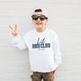 Kinder Sweatshirt lil bro Club Kinder Sweatshirt lil bro Club Arctic White personalisiert