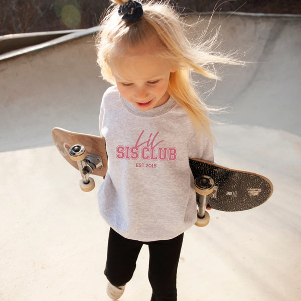 Kinder Sweatshirt lil sis club