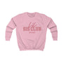 Kinder Sweatshirt lil sis club Kinder Sweatshirt lil sis club Baby Pink personalisiert