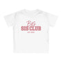 Printify T-Shirt Baby big sis Club personalisiert