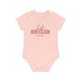 Printify Kurzarm Body lil sis club Kurzarm Body lil sis club Powder Pink personalisiert