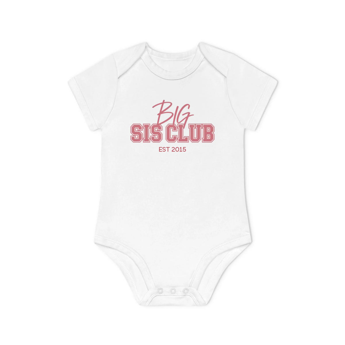Printify Kurzarm Body big sis Club personalisiert