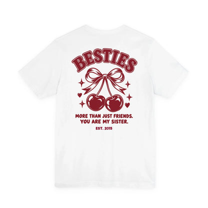 Printify T-Shirt Bestie more than friends personalisiert