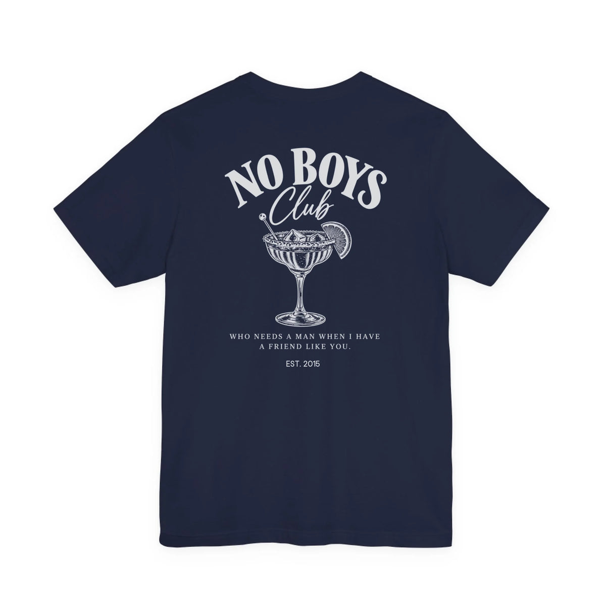 Printify T-Shirt Bestie no boys club personalisiert