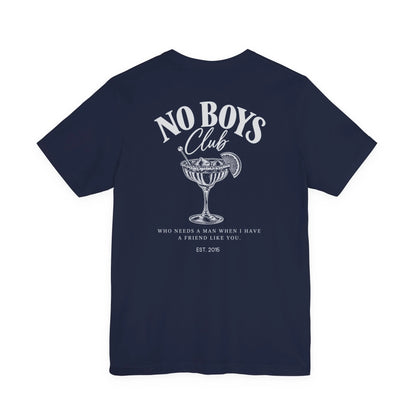 Printify T-Shirt Bestie no boys club personalisiert