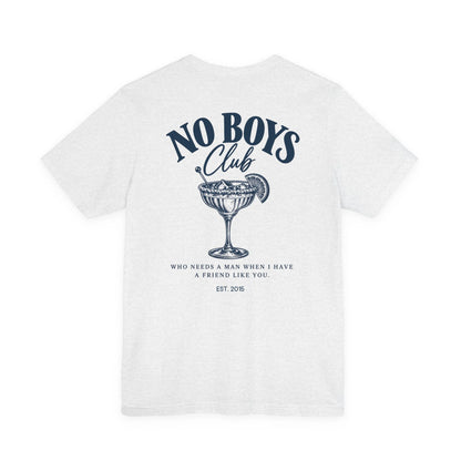 Printify T-Shirt Bestie no boys club personalisiert